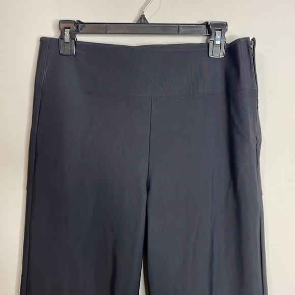 Athleta | Women’s Black Interstellar Pants Size 12 Split Front - Picture 3 of 9